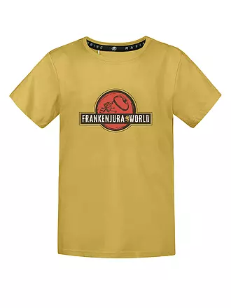 RAFIKI | T-shirt d'escalade pour enfants Kailas JR | gold